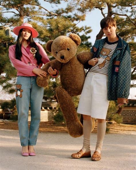 gucci leather teddy bear|kai Gucci collection.